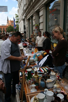 Anmelden zum Friedrichstraßenflohmarkt
